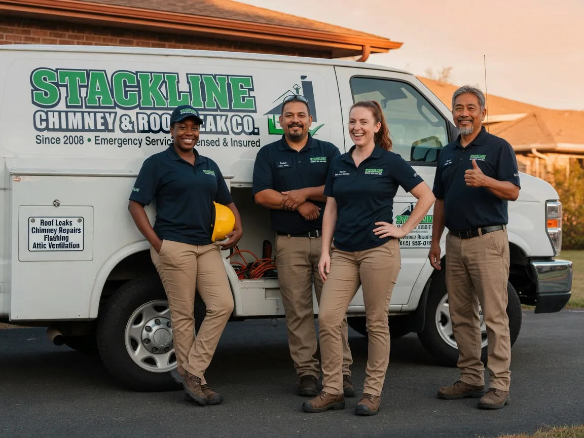 Chimney flashing repair company in Conneaut, OH